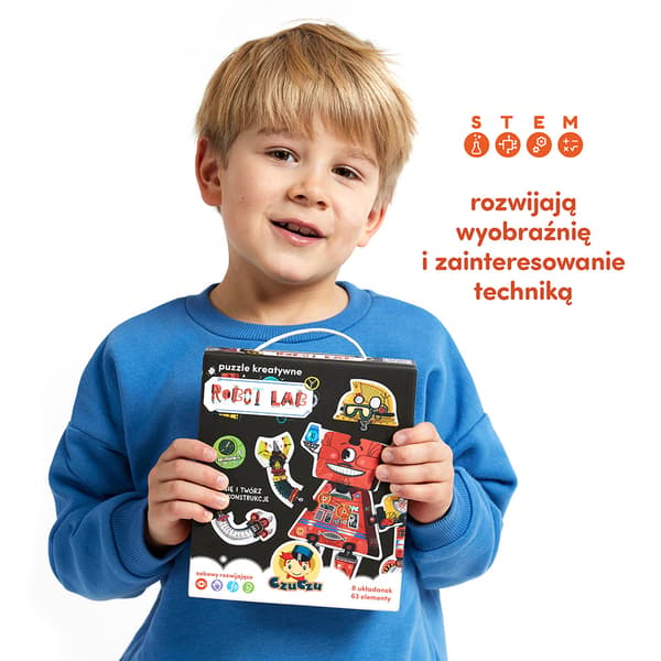 CzuCzu Kreativa Pusselrobotlabb