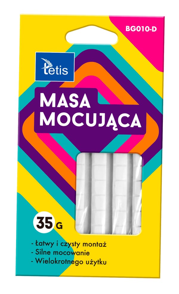 Hvid monteringsmasse. 35 g
