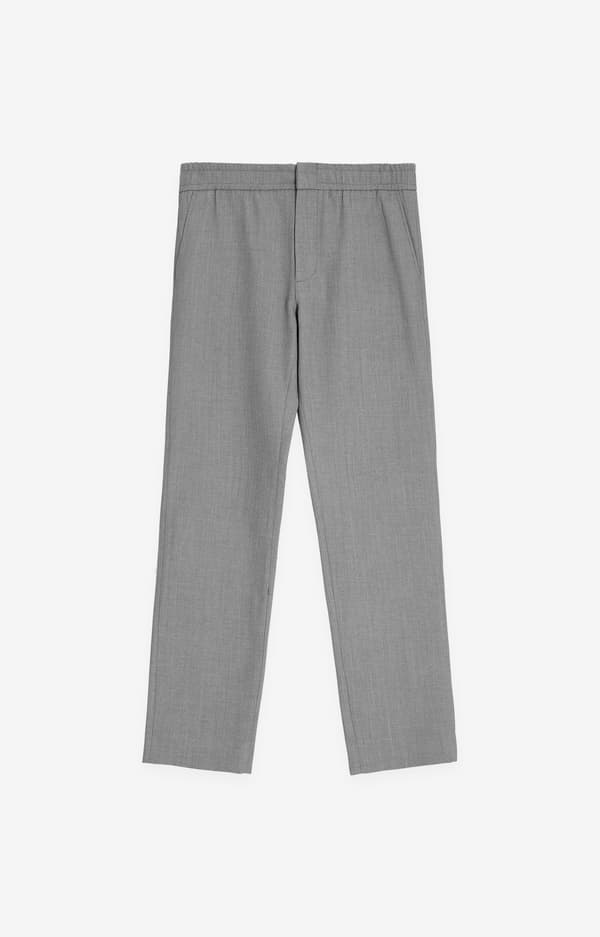 Slim fit chinos med uld 36/34