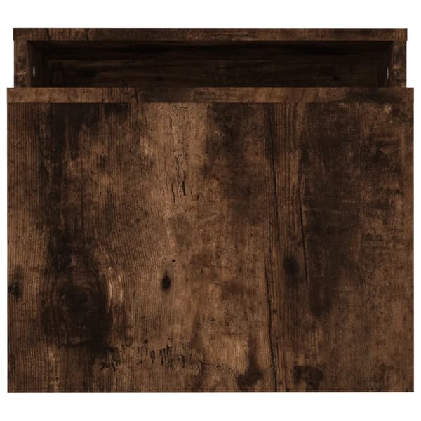 vidaXL sofabord røget eg 100x48x40 cm