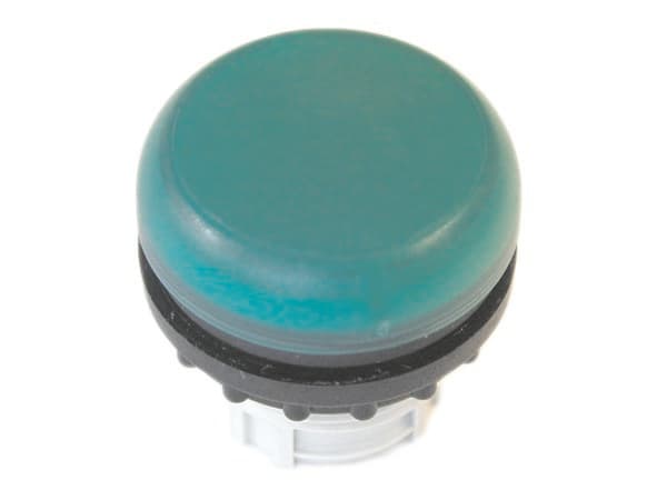 Lampe M22-L-G fladhoved grøn
