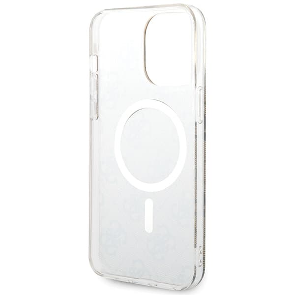 Guess IML 4G MagSafe-etui til iPhone 15 Pro Max, brun