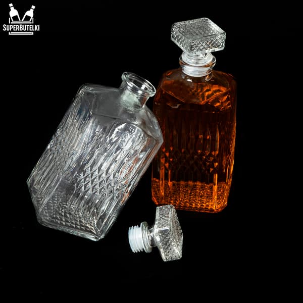 Sæt - 5x 500 ml karaffel med glasprop
