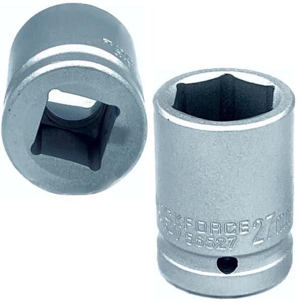 Topnøgle 3/4" 27mm 6-sidet Cr-V