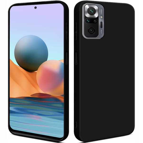 SLIM MAT ETUI til XIAOMI REDMI NOTE 10 PRO + 9H GLAS