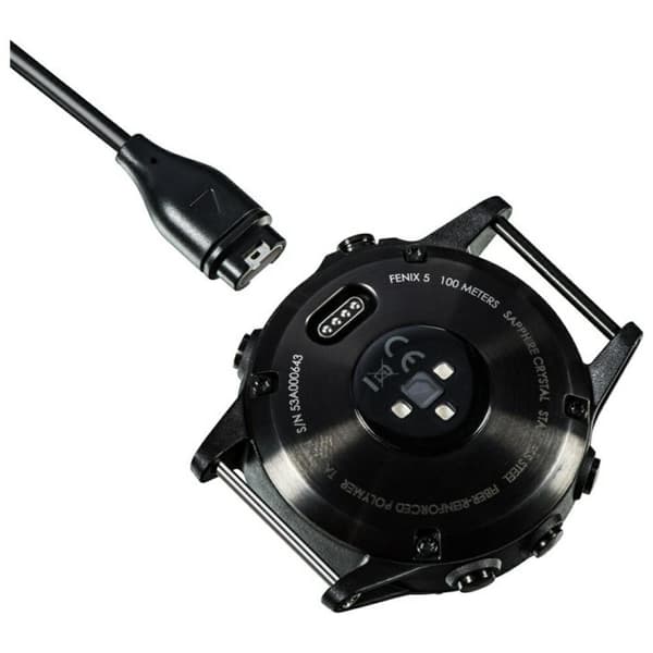 Beline USB-A Kabel til Opladning af Garmin Ure 1m Sort