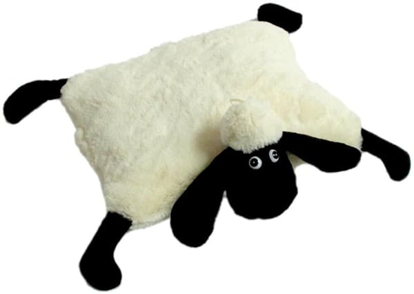 Sammenklappelig fårepude 38 cm