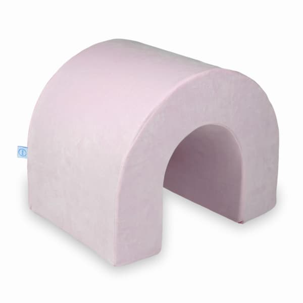 Fløjlsblød skumlegetunnel lys pink