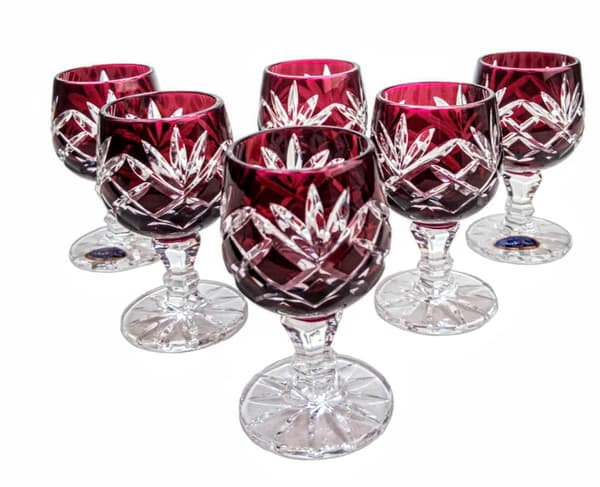 Ruby Crystal Vodka Glas 40 ml Ananas