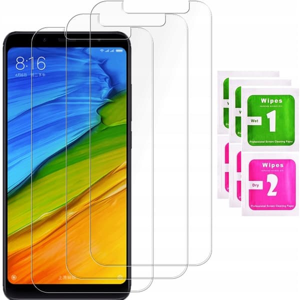 3x Härdat glas för XIAOMI REDMI NOTE 5 | 3-pack