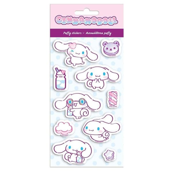 Cinnamoroll-kupolimaiset tarrat