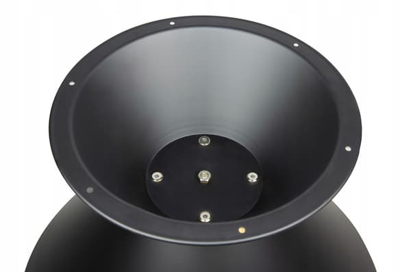 Rund base, bordben, stel, bordpiedestal, sort timeglas, 40 cm