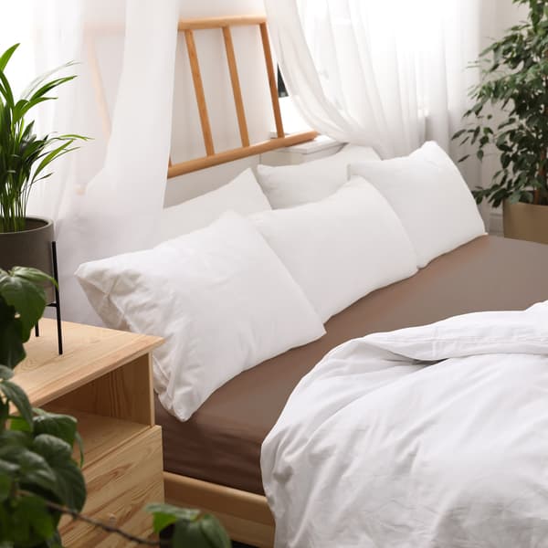 Stræklagen 120x200 elastisk JERSEY 100% BOMULD chokolade