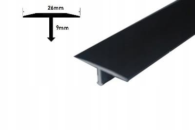 A56-anodiliuska musta 100 cm