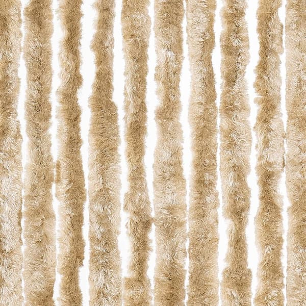 vidaXL Flugnät Beige 90x220 cm Chenille