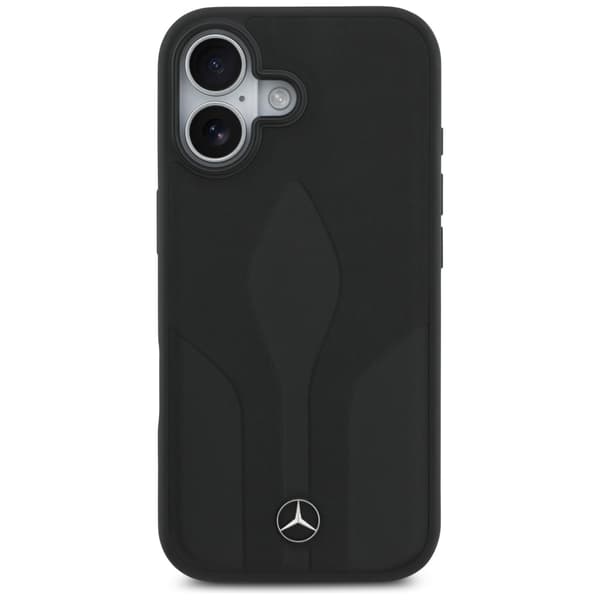 Mercedes The Move MagSafe-etui i læder til iPhone 17, sort