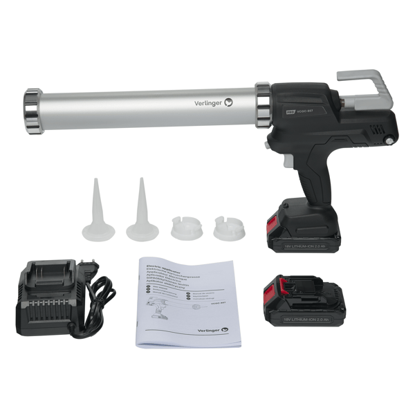 BATTERI SILIKONE EXTRACTOR Elektrisk akryllimekstruder