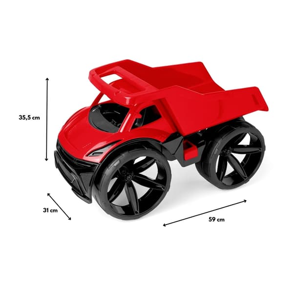 Maximus punainen kippiauto 64000
