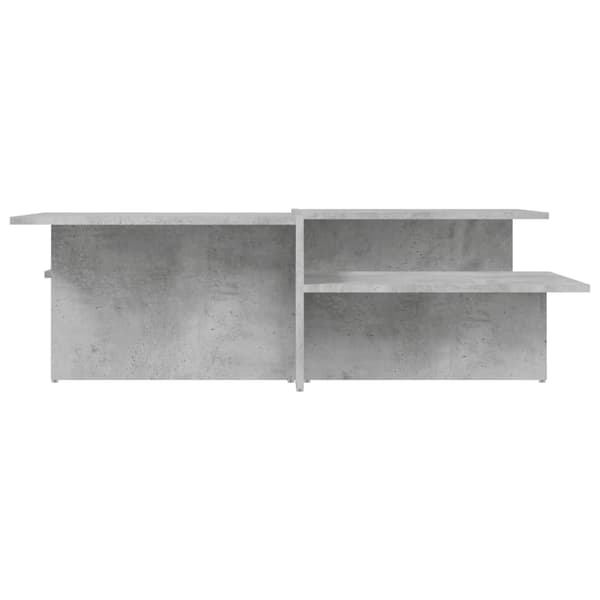 vidaXL Soffbord, set om 2, betonggrå, träbaserat material