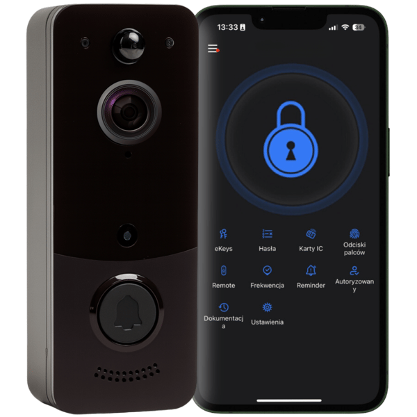 DB2 TTLock trådlös videodörrklocka