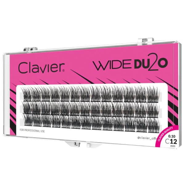 Clavier brede DU2O øjenvipper - 12mm