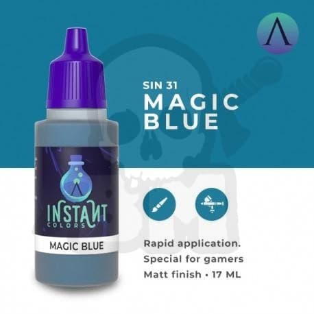 SIN-31 Skalfärg Instant Magic Blue