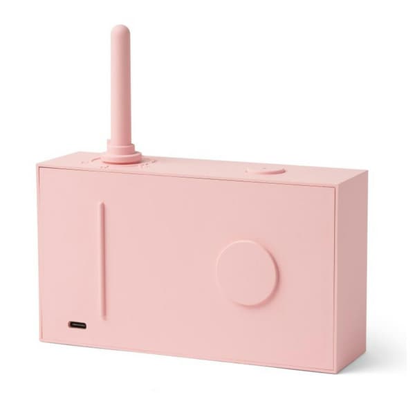 Lexon Tykho 3 FM Bluetooth-radio lyserød