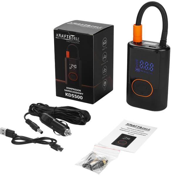 5000mAh batterikompressor KD5500