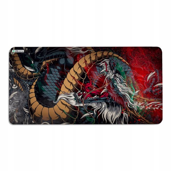 STOR MUSEMÅTTE 120x60cm XXXL KBcustom Dragon Desk 55