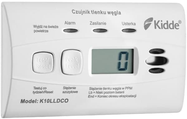 Kidde K10LLDCO kolmonoxiddetektor (KID-K10LLDCO)