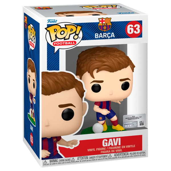 Funko POP FC Barcelona 63 Gavi Samlarfigur