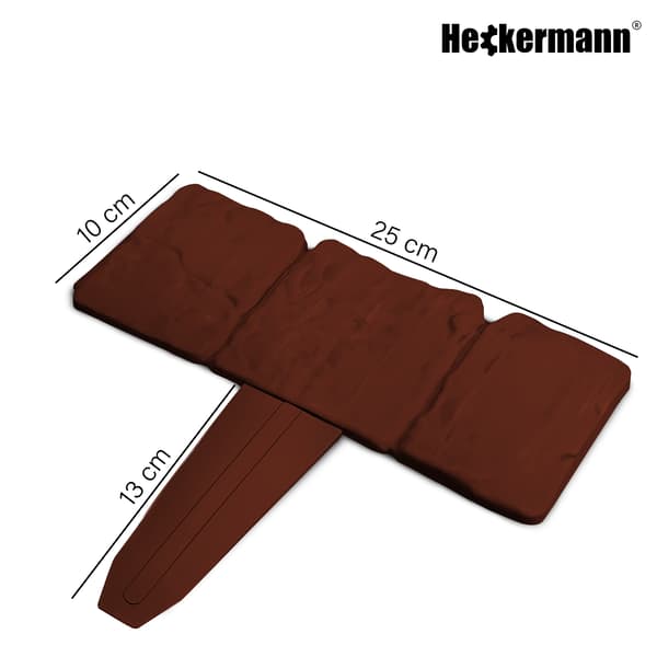 Heckermann H-250 Brun Havepalisade