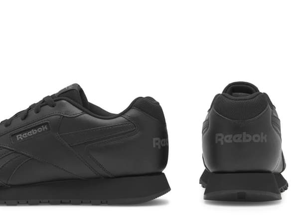 Reebok Glide Herr sportsneaker åndbart læder sort størrelse 36