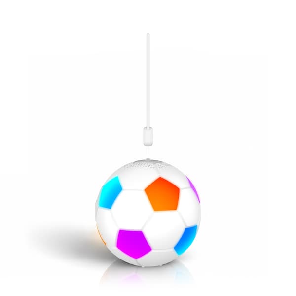 MusicMate MM-SB40-W FootballWave LED-Bluetooth-kaiutin