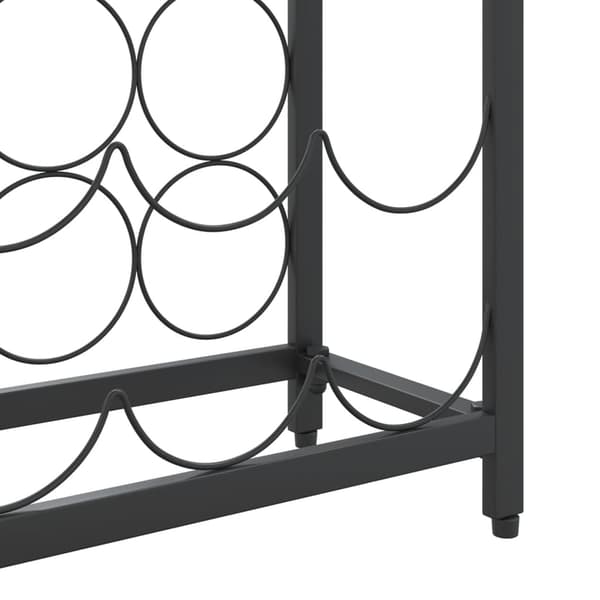 vidaXL 57 pulloteline musta 34x18x200 cm takorauta