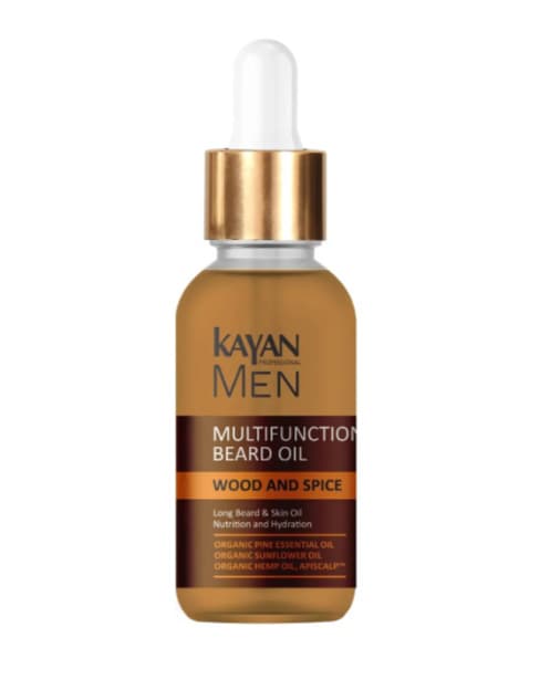 Kayan Men multifunktionel skægolie, 30 ml