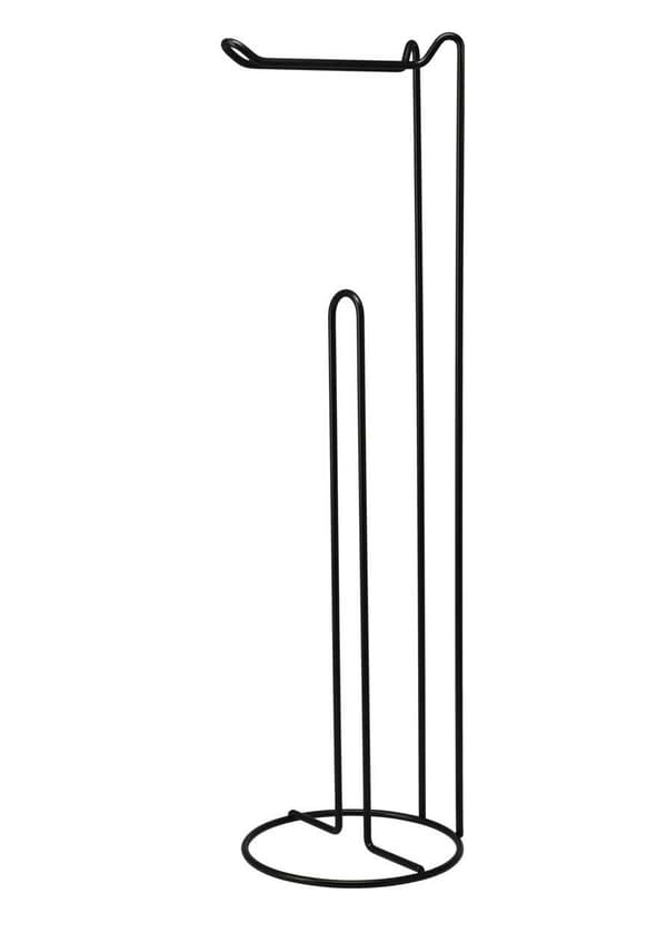 Musta wc-paperiteline 54 cm