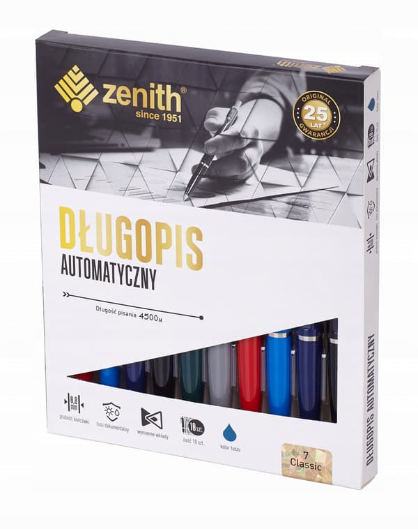 ZENITH AUTOMATIC -KUULAKÄRKIKYNÄ (10) CASSIC MIX 2098