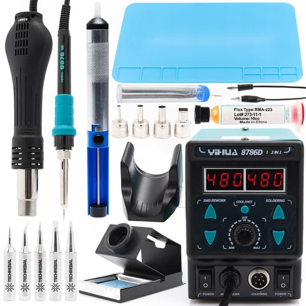Yihua 8786D-I Loddestation +KIT23