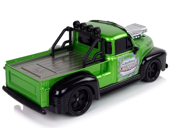 Fjernstyret bil 1:18 grøn pickup