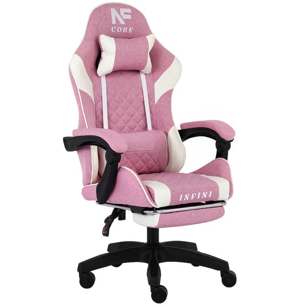 Nojatuoli Core Pinkki/Valkoinen