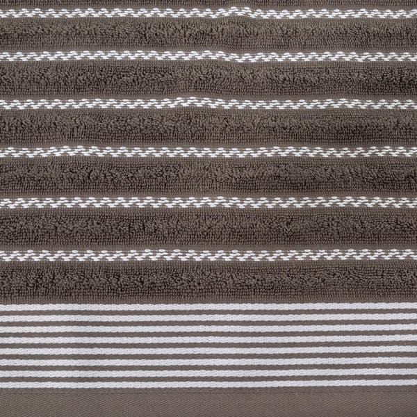 LEO handduk 70x140 cm mörkbrun