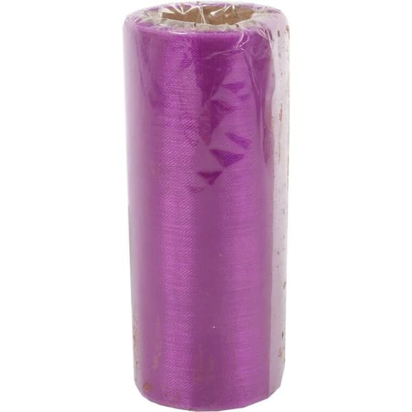 Dekorativ organza lila, bredd 12 cm, längd 9 m