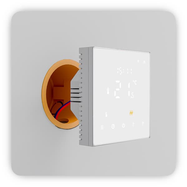 Tuya PRO3 WiFi-huonetermostaatti valkoinen