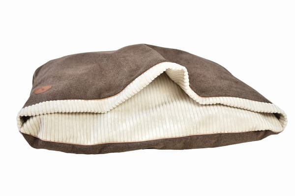 Mink NEL brun struktur + creme 80cm x 60cm