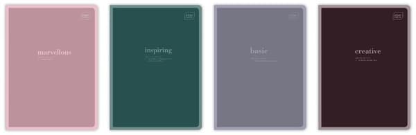 Hybrid Words A5/60K glat notesbog 70g (10 stk.)