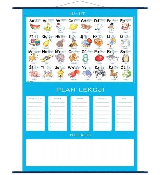 Lektionsplan - alfabet, pædagogisk tavle