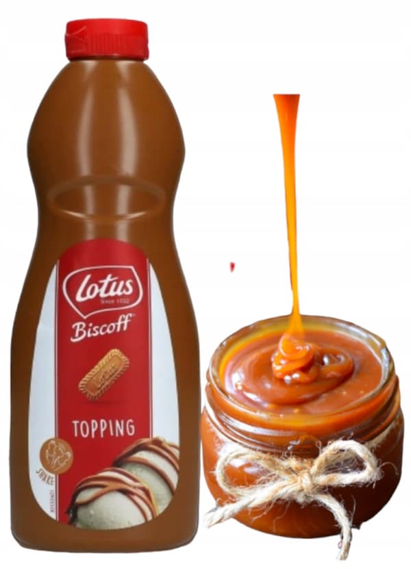 Lotus Biscoff Karamel Cookie Topping 1kg 1000g