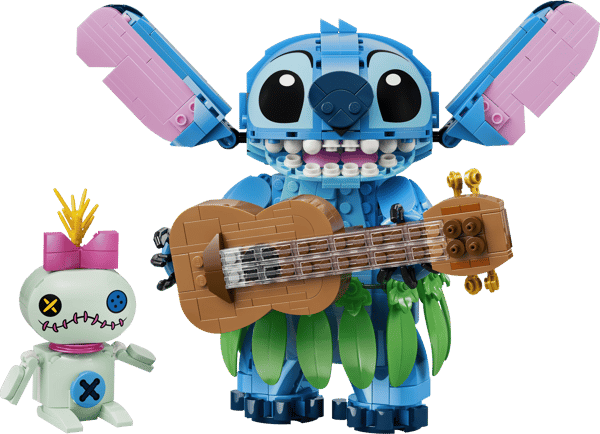 Disney Stitch og Scratch Lego-sæt 713 dele (43296)