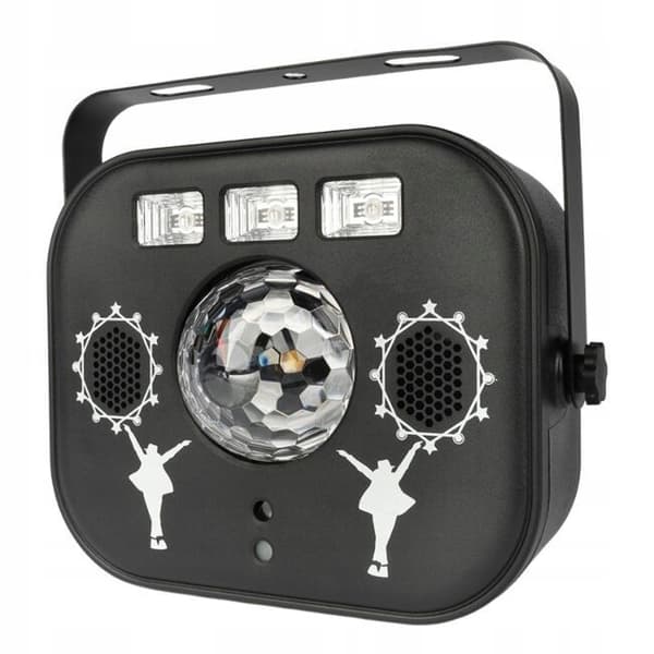 LIGHT4ME multiboks multi-effekt LED diskokugle laser